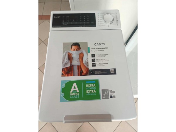 Outlet Candy TCA286TM5-S Felültöltős Mosógép [O392] 