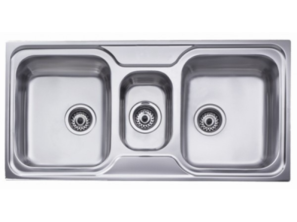 Teka Classic 2 1/2C rozsdamentes mosogatótálca