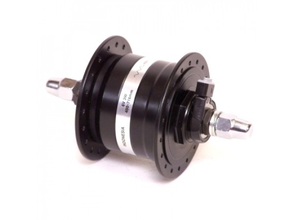 Első agydinamó 36Ly Shimano NEXUS 6V/3W fekete Első agydinamó 36Ly Shimano NEXUS 6V/3W fekete