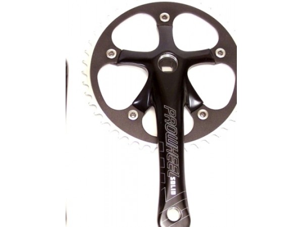 Hajtómű Fixi 46T 3/32×165 fekete Prowheel Solid Hajtómű Fixi 46T 3/32×165 fekete Prowheel Solid