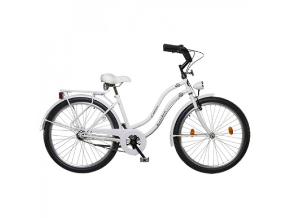 Koliken 26" Cruiser N3seb kontrás női fehér kerékpár Koliken 26" Cruiser N3seb kontrás női fehér kerékpár